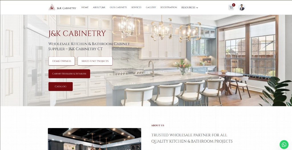 J&K Cabinetry CT — screenshot 1 of 6